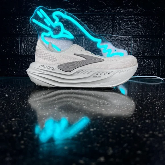 Brooks Glycerin Max Women’s Walking Marathon Running Shoes Sneakers Brown - 9 - Picture 2 of 6